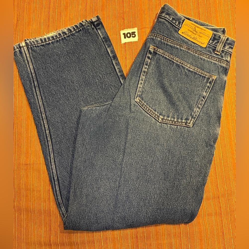 Eddie Bauer Relaxed Fit Blue Jeans